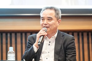 株式会社タツノ 生産本部 工場DX改革担当 主幹／mcframeユーザ会 会長の足代 隆 氏
