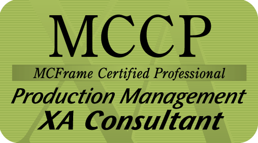 MCFrame XA　生産管理認定コンサルタント