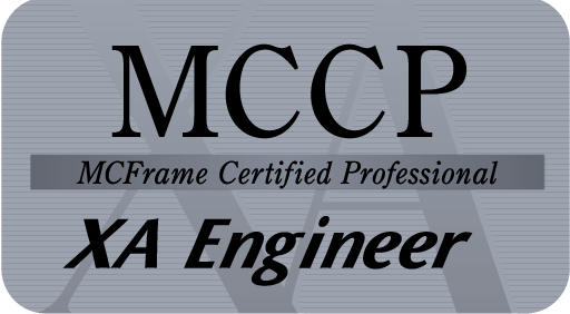 MCFrame XA　認定エンジニア