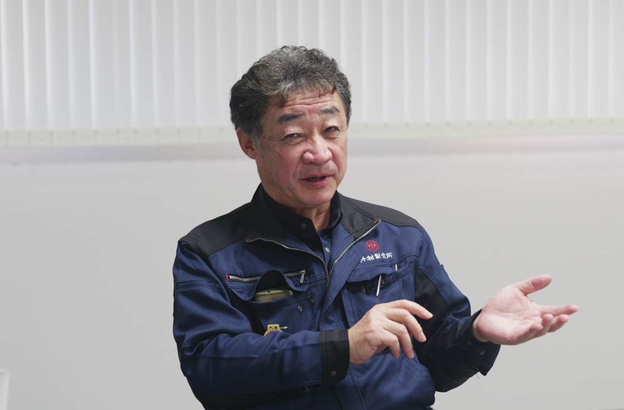 株式会社竹村製作所 生産本部 本部長 清水 良一 氏