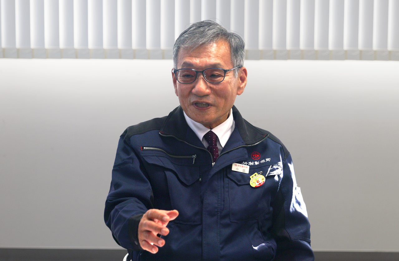 株式会社竹村製作所 常務執行役員 管理本部 本部長 小出 篤 氏