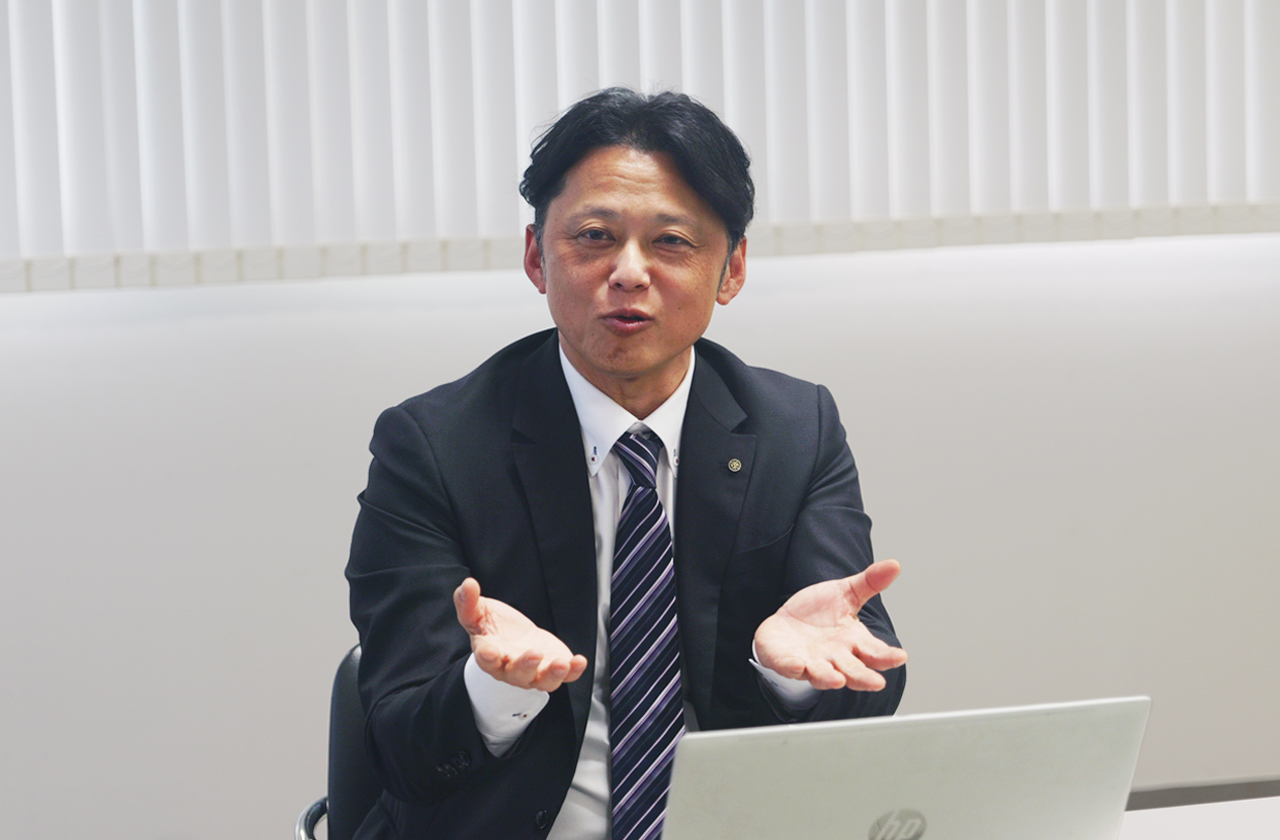 株式会社竹村製作所 営業部 部長 関野 信淑 氏
