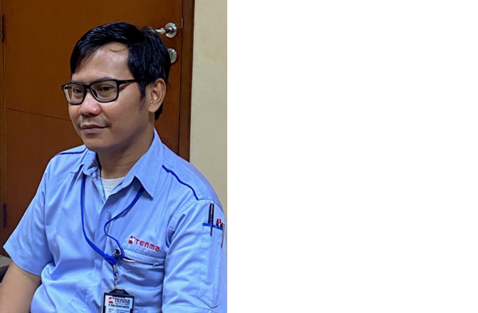 PT. TENMA CIKARANG INDONESIA Assistant Manager Ahmad Hidayatul Wildan 氏