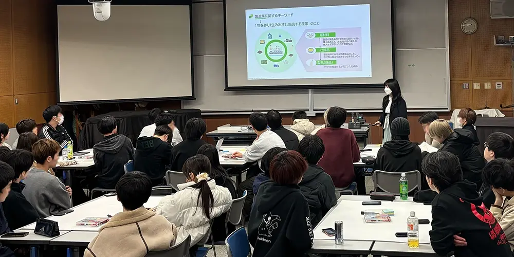 次世代のものづくり人材育成を 大分高専生向けに特別講義を開催